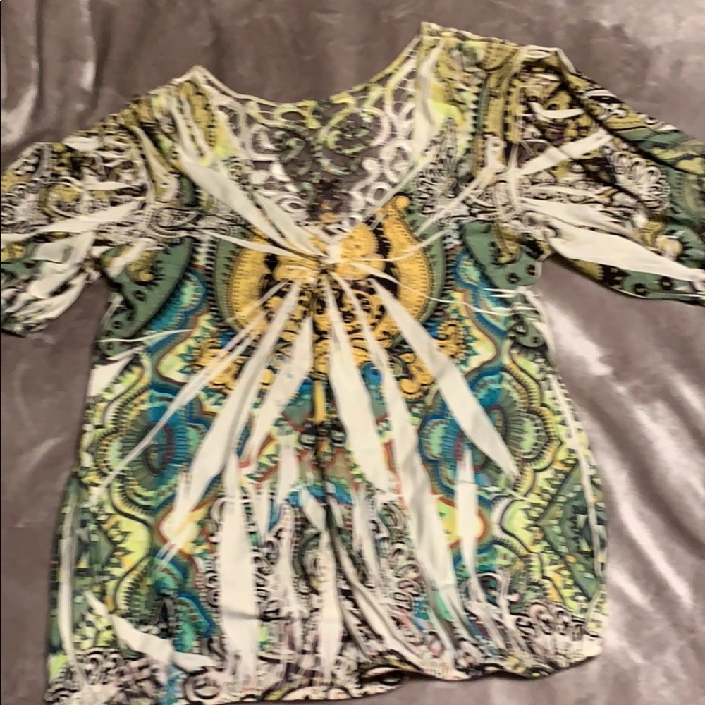 Short sleeve blouse